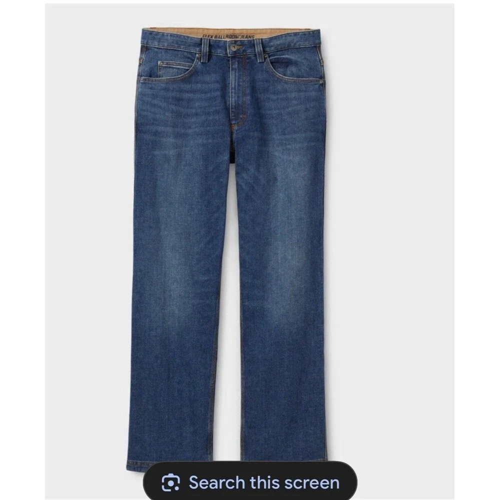 Duluth Trading Flex Ballroom Jeans Men’s 40 x 30 Relaxed Fit Stretch Workwear